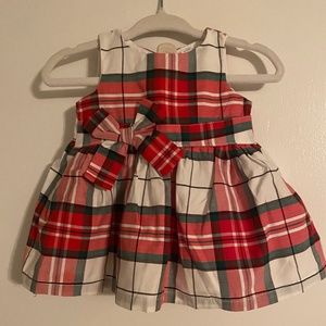 Carters newborn plaid dress